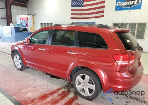 2010 Dodge Journey R/T from USA, damaged, VIN 3D4PH6FV5AT114712